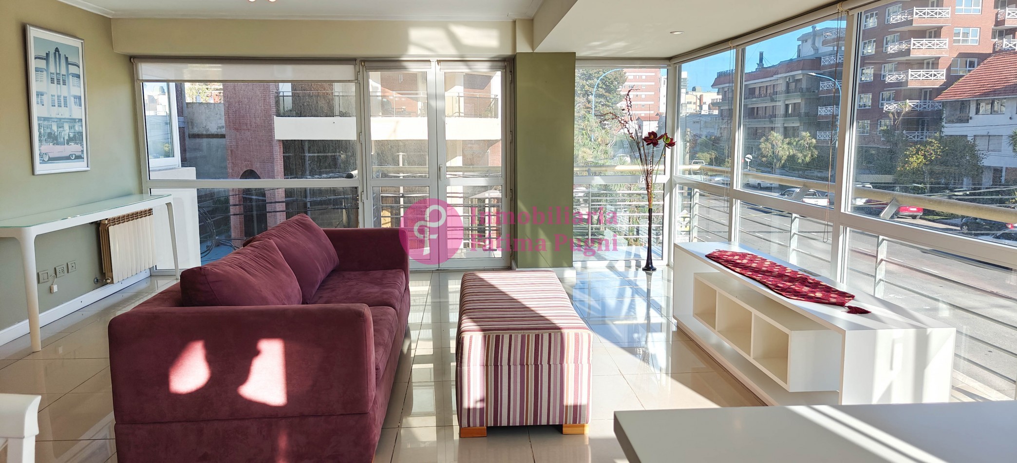 Piso 4 ambientes con cochera, amoblado. Avenida Colon 1105